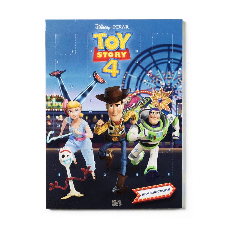 Adventskalender met chocolade -  Toy Story 4 - 50 g 
